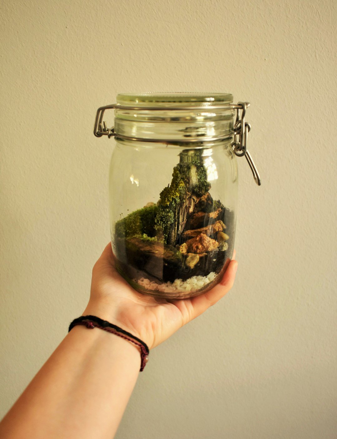 air-tight terrarium jar